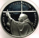 10 zł złotych 1997 Jan Paweł II Eucharystia i Wolność SREBRO