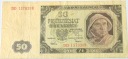 1948 50 zł Pięćdziesiąt Złotych, banknot seria DD