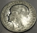 10 zł złotych 1932 Głowa Kobiety Polonia Jadwiga Babka SREBRO
