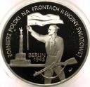 10 zł złotych 1995 Berlin Żołnierz na Frontach II Wojny Światowej SREBRO
