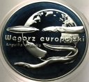 20 zł złotych 2003 Węgorz Europejski Zwierzęta Świata SREBRO