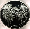 20 zł złotych 2003 Śmigus-dyngus Polski Rok Obrzędowy SREBRO