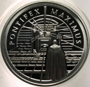 10 zł złotych 2002 Jan Paweł II Pontifex Maximus SREBRO