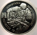 100000 zł 1994 Powstanie Warszawskie 50 rocznica SREBRO