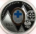 10 zł złotych 2009 TOPR Tatrzańskie Ochotnicze Pogotowie Ratunkowe SREBRO