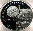 10 zł złotych 2003 Poznań Lokacja 750-lecie lokacji Poznania SREBRO