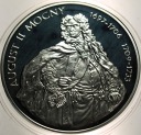 10 zł złotych 2005 August II Mocny PÓŁPOSTAĆ SREBRO