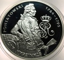 10 zł złotych 2005 Stanisław August Poniatowski PÓŁPOSTAĆ SREBRO