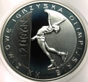 10 zł złotych 2006 Turyn Igrzyska Olimpiada Łyżwiarstwo SREBRO