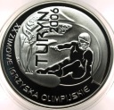 10 zł złotych 2006 Turyn Igrzyska Olimpiada Snowboard SREBRO