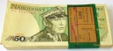 Paczka ~90 x 50 zł złotych ŚWIERCZEWSKI seria GG (nr 1)