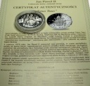 Jan Paweł II 2008 Totus Tuus Człowiek który zmienił Świat SREBRO