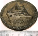 Medal 1975 25 lat Polskiego Ratownictwa Morskiego Gdynia 1950