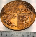 Medal 1983 Studium Wojskowe Politechnika Wrocław 40 lat LWP plakieta