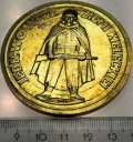 Medal Jedn. WOWewn. Ziemi Kieleckiej Wojsk Obrony Wewnętrznej ZŁOCONY