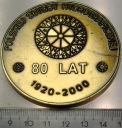 Medal Polskie Służby Hydrograficzne 80 Lat