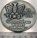 Medal Za Zasługi dla Towarzystwa Wiedzy Obronnej TWO MENNICA