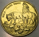 2 zł złote 1999 Wilk Wilki