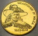 2 zł złote 1999 Władysław IV Waza