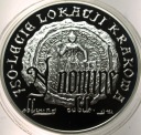 10 zł złotych 2007 Lokacja Krakowa 750-lecie lokacji SREBRO