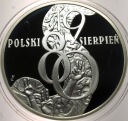 10 zł złotych 2010 Polski Sierpień 1980 Solidarność SREBRO