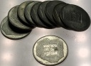 LOT zestaw 10 x 200 zł 1974 XXX lat PRL SREBRO