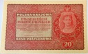 1919 20 Dwadzieścia Marek Polskich II Serja FE