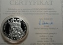 Kolekcja Królewska 2010 KAZIMIERZ III WIELKI Piastowie Mennica SREBRO