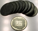LOT zestaw 10 x 200 zł 1974 XXX lat PRL SREBRO