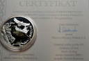 Symbole Przyrody BIELIK Zwierzęta Mennica SREBRO (nr 2)