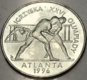 2 zł złote 1995 Atlanta 1996 Zapasy Igrzyska Olimpiady