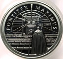 10 zł złotych 2002 Jan Paweł II Pontifex Maximus SREBRO