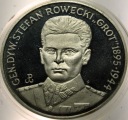 200000 zł złotych 1990 Stefan Rowecki Grot SREBRO