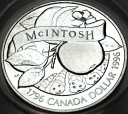 Kanada 1 dolar 1996 McIntosh SREBRO
