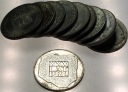 LOT zestaw 10 x 200 zł 1974 XXX lat PRL SREBRO
