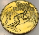 2 zł złote 1998 Nagano Zimowe Igrzyska Olimpijskie
