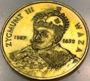 2 zł złote 1998 Zygmunt III Waza