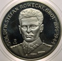 200000 zł złotych 1990 Stefan Rowecki Grot SREBRO