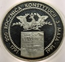 200000 zł złotych 1991 Konstytucja 3 Maja SREBRO