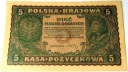 1919 5 Pięć Marek Polskich II Serja CT
