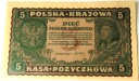 1919 5 Pięć Marek Polskich II Serja DP