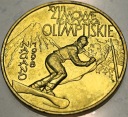 2 zł złote 1998 Nagano Zimowe Igrzyska Olimpijskie