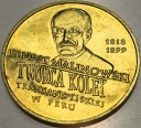 2 zł złote 1999 Ernest Malinowski kolej Peru (nr 2)