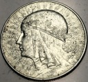 5 zł złotych 1934 Głowa Kobiety Polonia Jadwiga Babka SREBRO