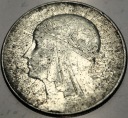 10 zł złotych 1932 Głowa Kobiety Polonia Jadwiga Babka SREBRO