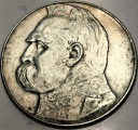 10 zł złotych 1939 Józef Piłsudski SREBRO