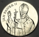 10000 zł złotych 1987 Jan Paweł II SREBRO