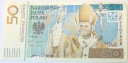 2006 50 zł złotych JAN PAWEŁ II banknot kolekcjonerski NBP (nr 2)