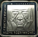 10 zł złotych 2009 Czesław Niemen KWADRAT SREBRO