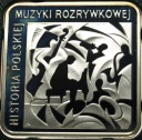 10 zł złotych 2010 Krzysztof Komeda KWADRAT SREBRO